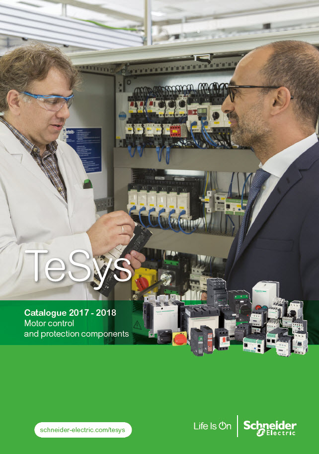 Schneider TeSys Catalog 2017-2018 Motor Control and Protection Components
